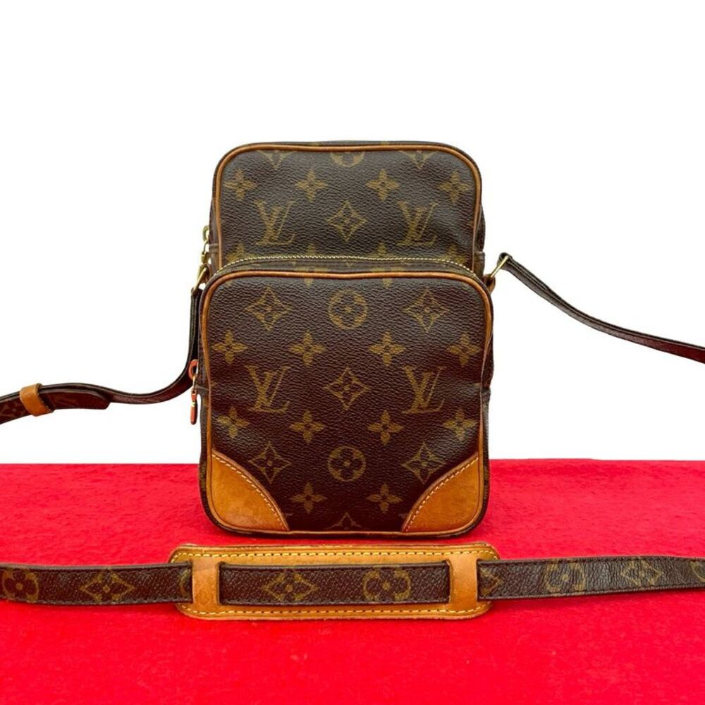 Louis Vuitton Amazon Monogram Leather Mini Shoulder Bag